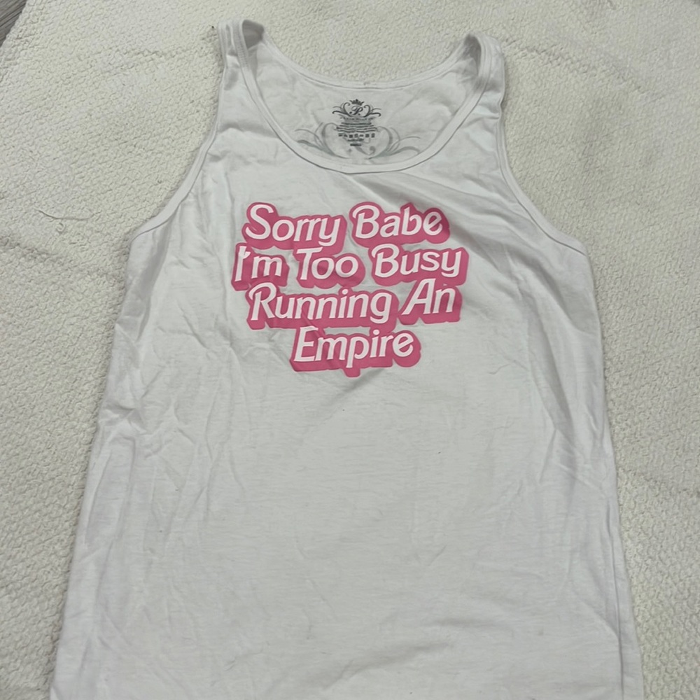 Paris Hilton tank top